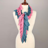 Feather Pleats Scarf