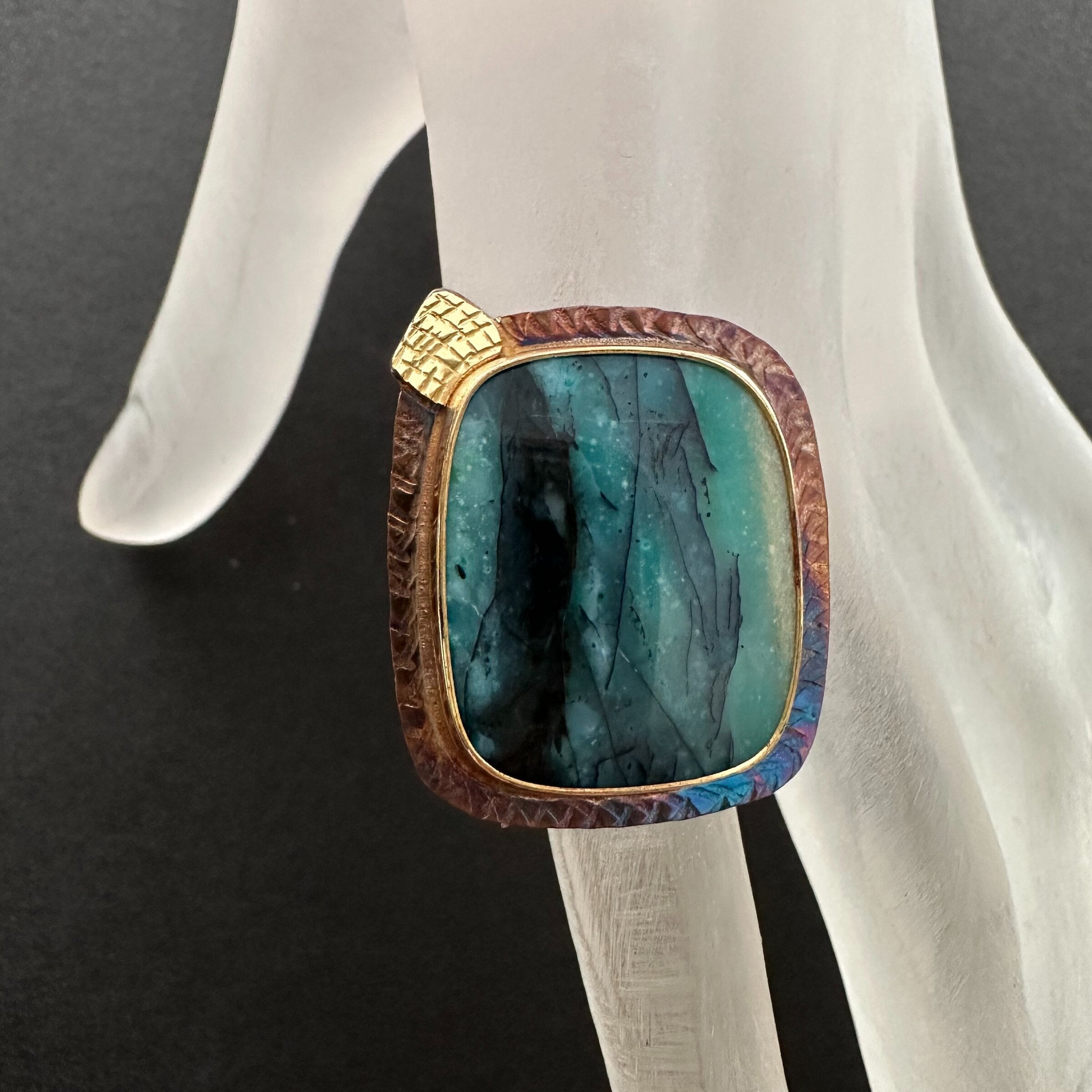 Landscape Blue Ring