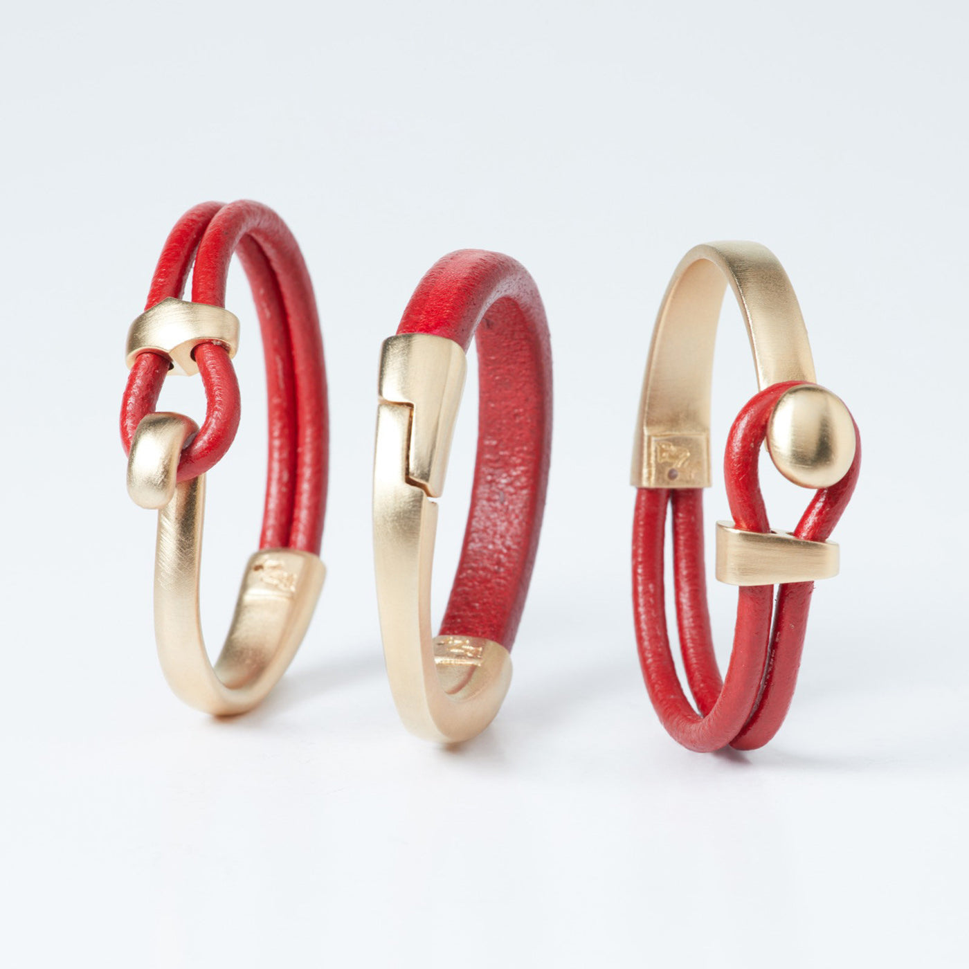 Red/Gold Set of Three