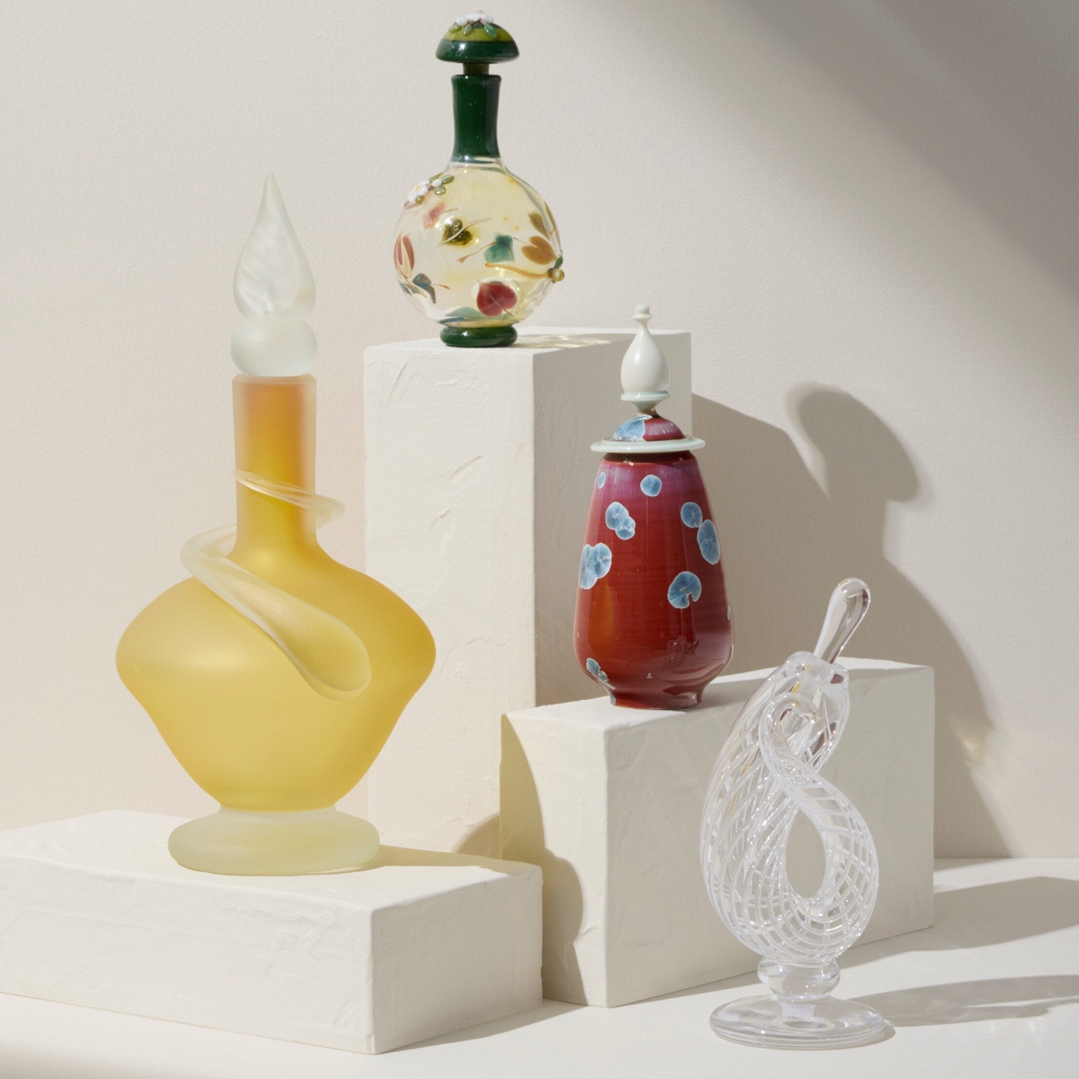Sculptural Airtwist Perfume Bottle