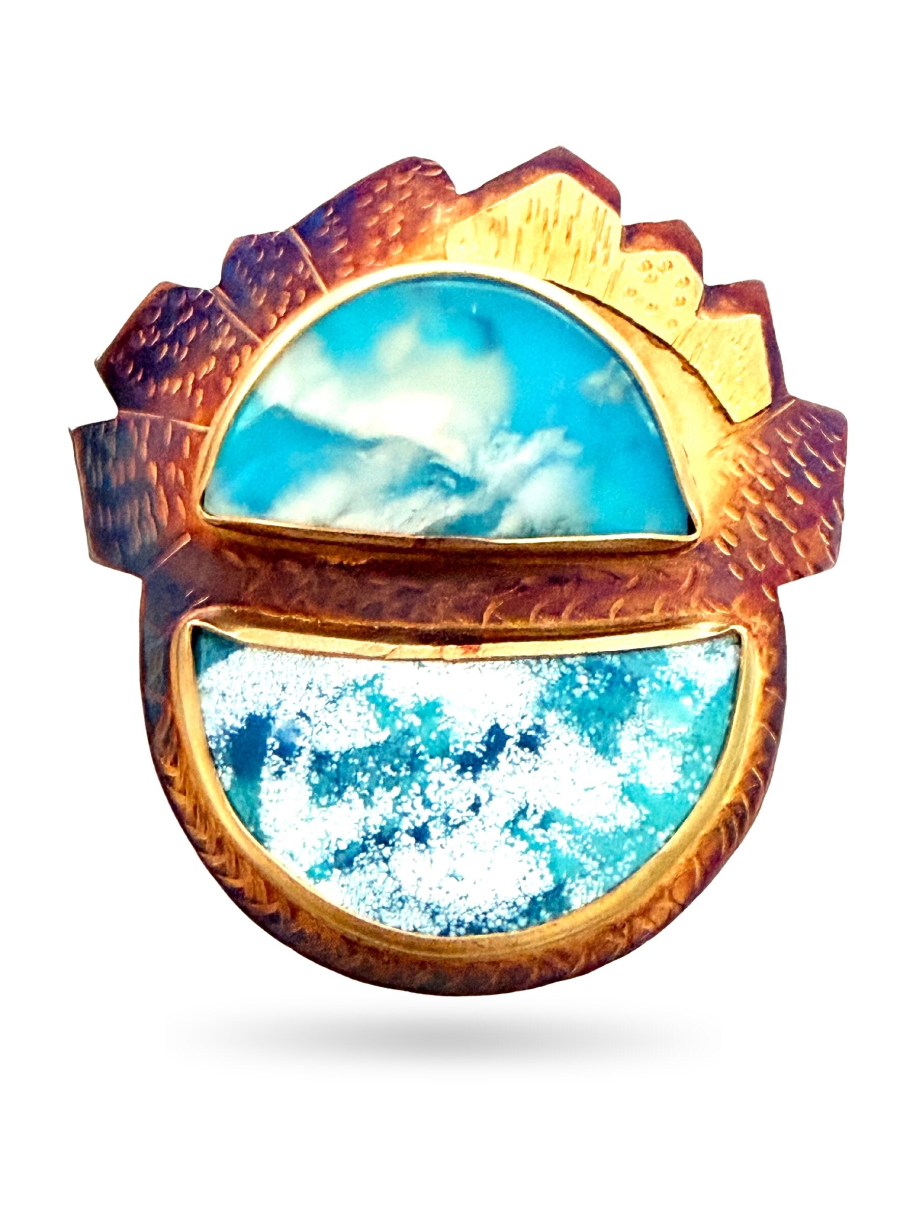 Cloud Reflections Pin