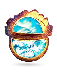 Cloud Reflections Pin