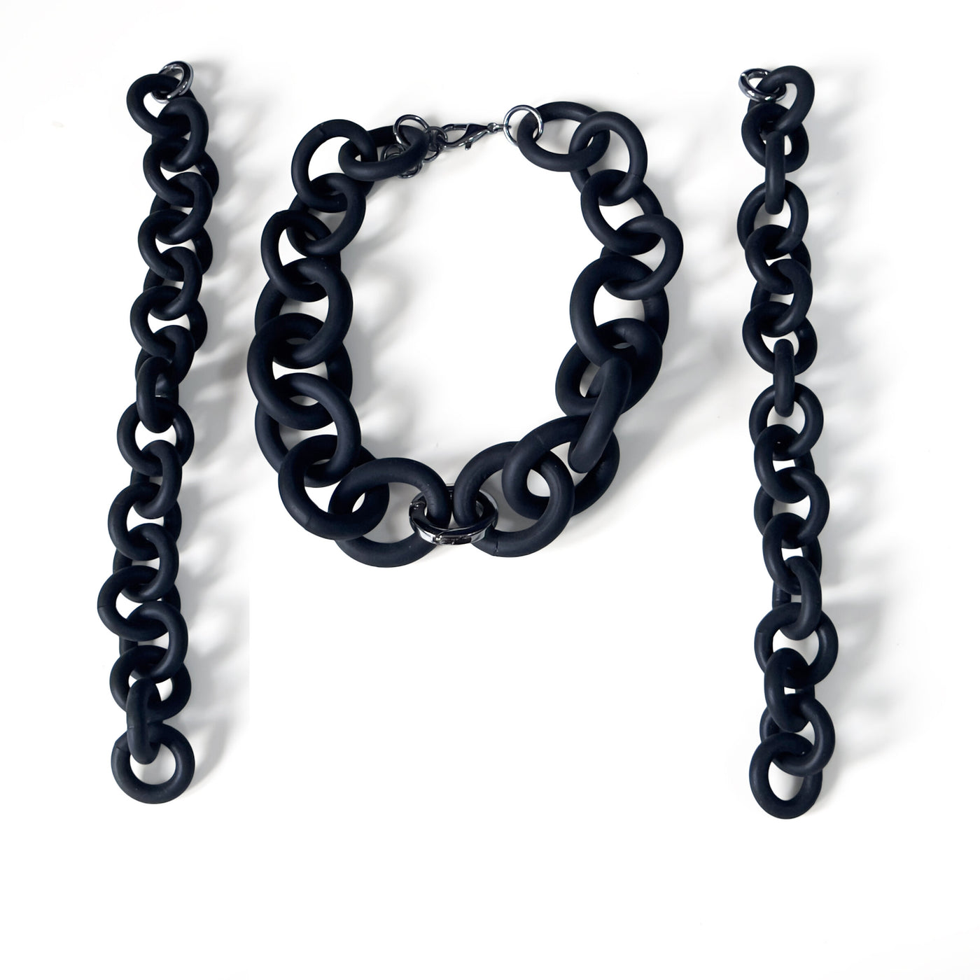 Gemstone Convertible Rubber Necklace