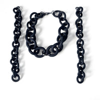 Gemstone Convertible Rubber Necklace