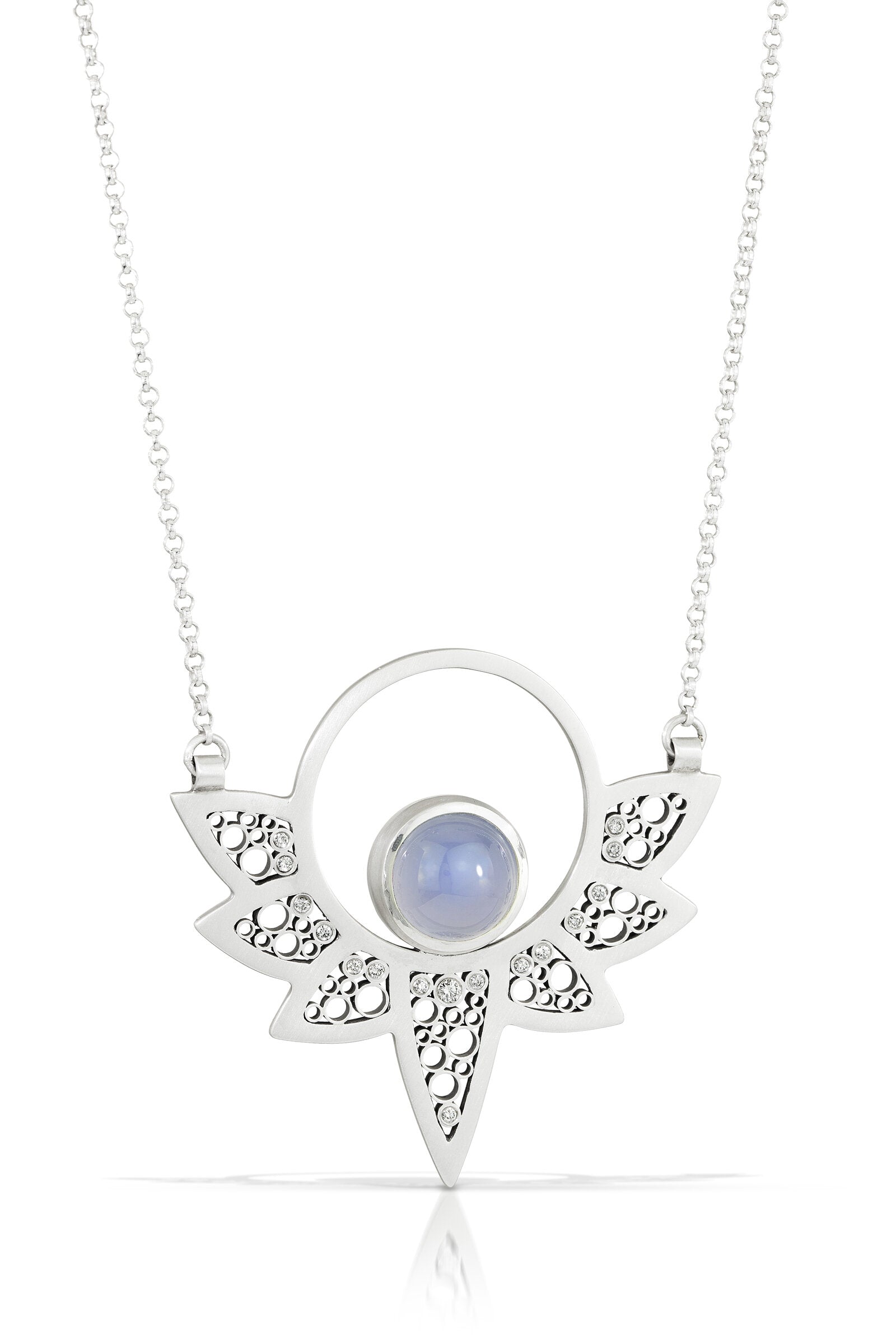 Feather Mandala Necklace