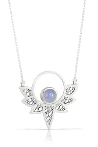 Feather Mandala Necklace