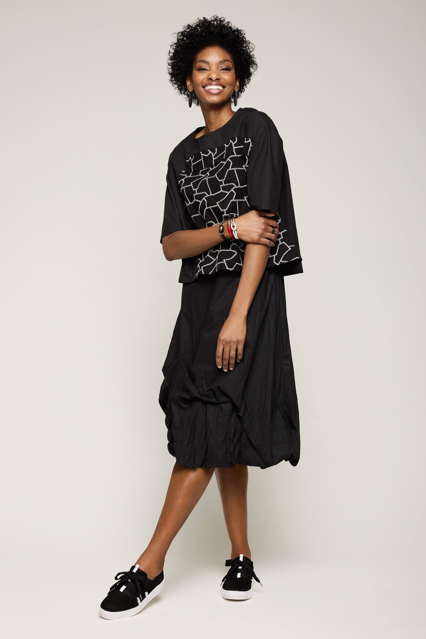Suvi Poplin Top