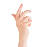 Gold Twig Ring