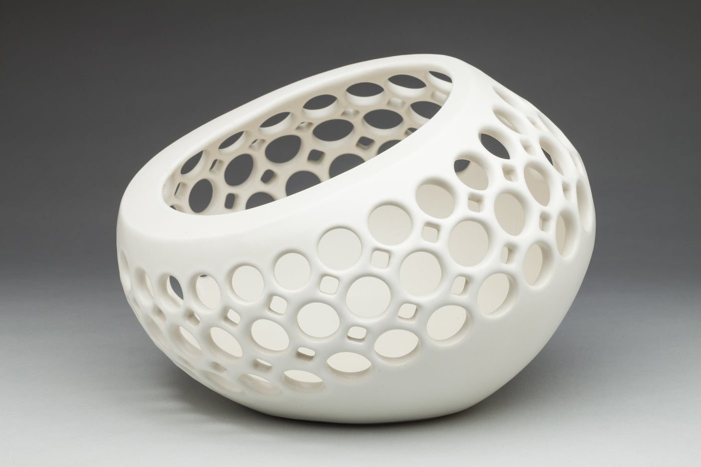 Off-Kilter Pierced Bowl