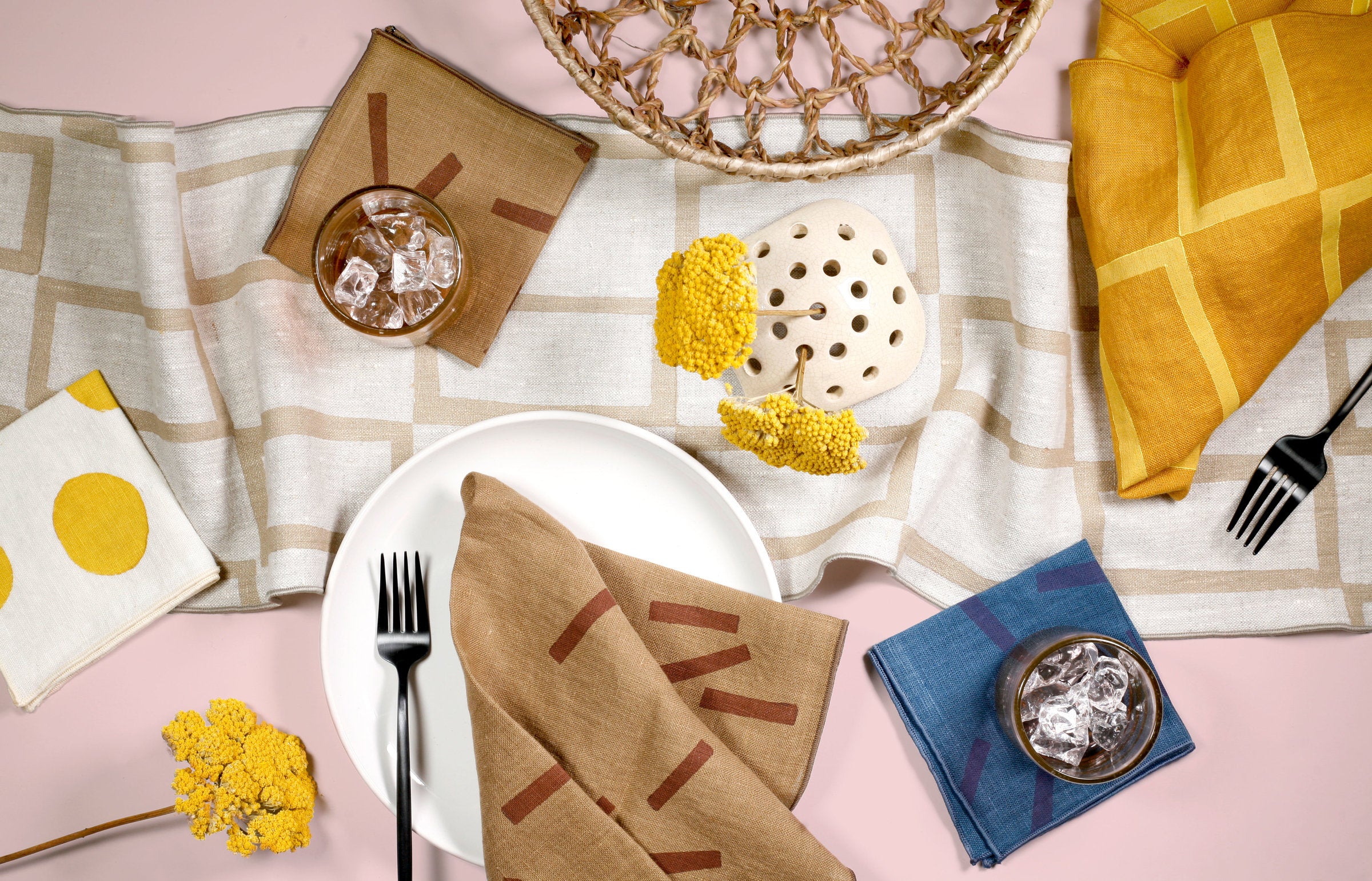 Toss Dinner Napkins, Set of 2