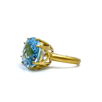 Aquamarine Aqueduct Ring