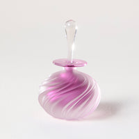 Magenta Mini Swirl Perfume Bottle