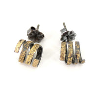 Curly Gold Dust Earrings