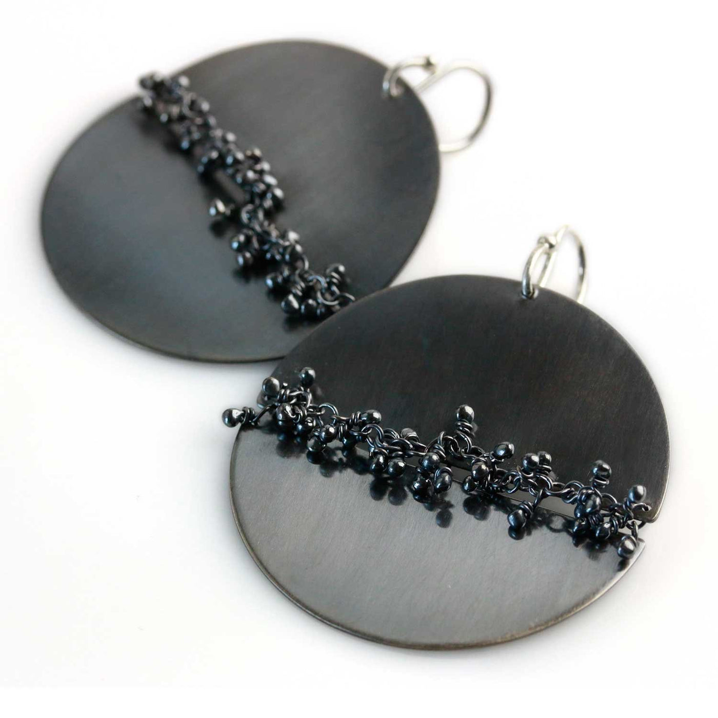 oxidized sterling silver