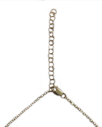 Contemporary Crossed Bar Pendant