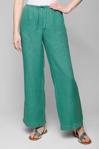 Linen Drawstring Pant