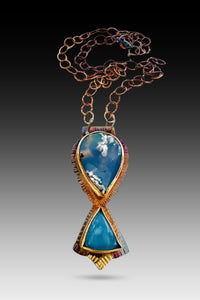 Sky Clouds Necklace