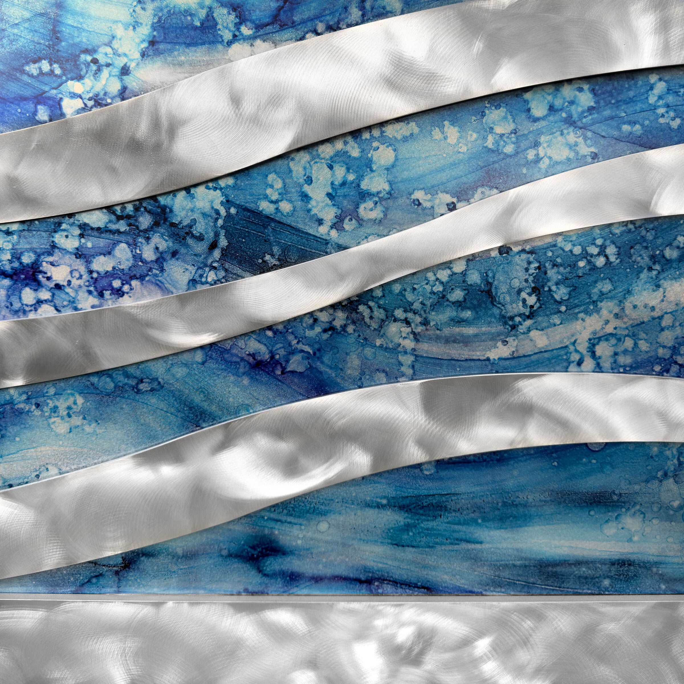 Serene Waves, detail view
