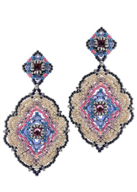 Ivory, Pink & Blue