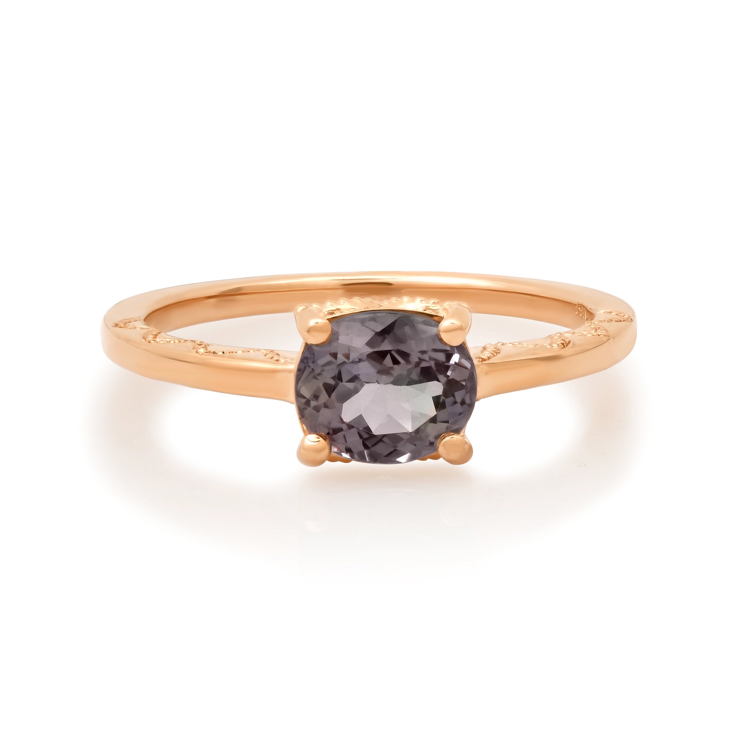Peek a Blue Tanzanite ring