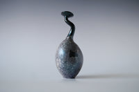 Ceramic Raku Vase, Naked Raku Firing