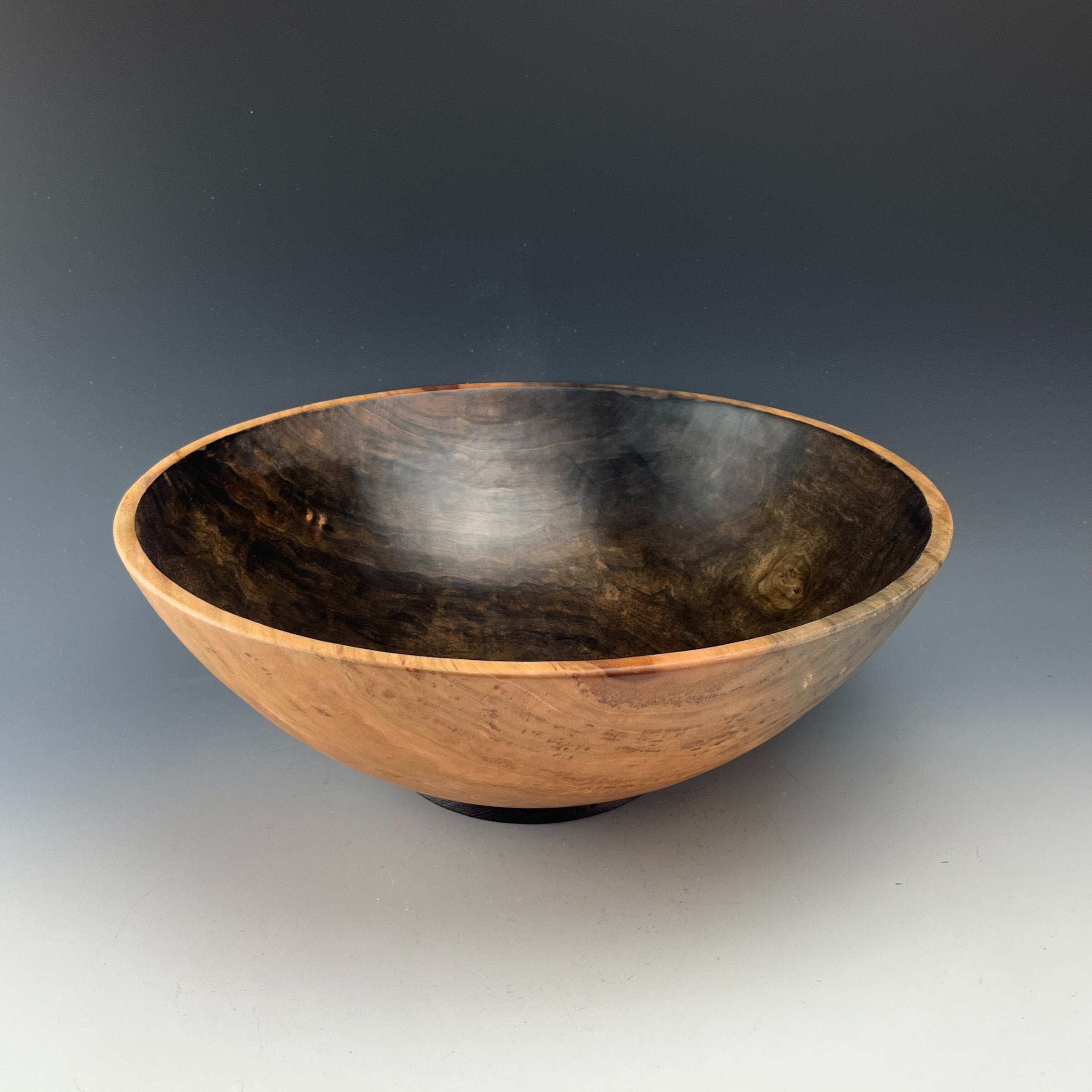 Cherry Bowl with Wenge Base