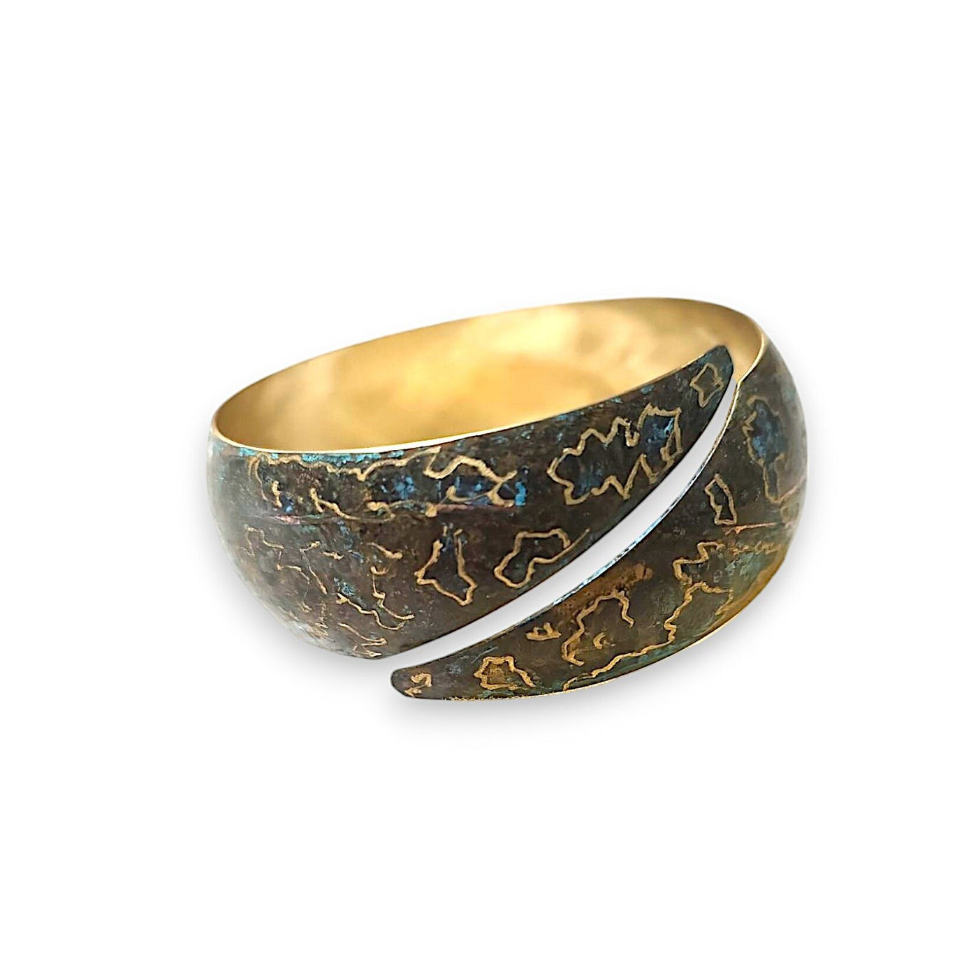 Engraved Relics Cuff
