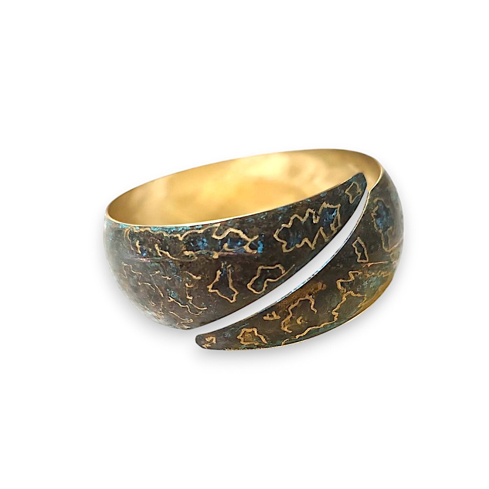 Engraved Relics Cuff