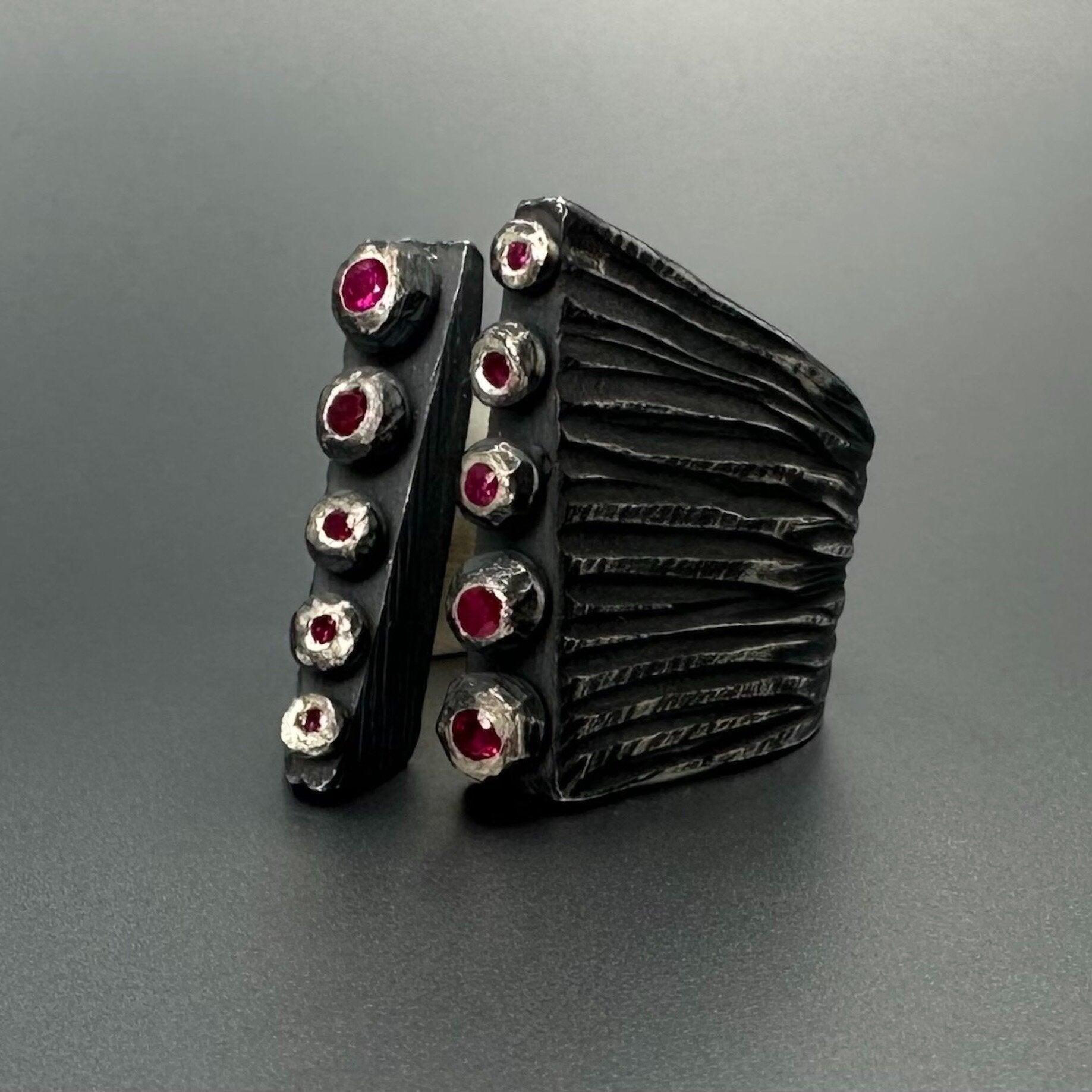 Split Angled Corset Ring