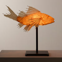 Terracotta Santorini Koi Lamp