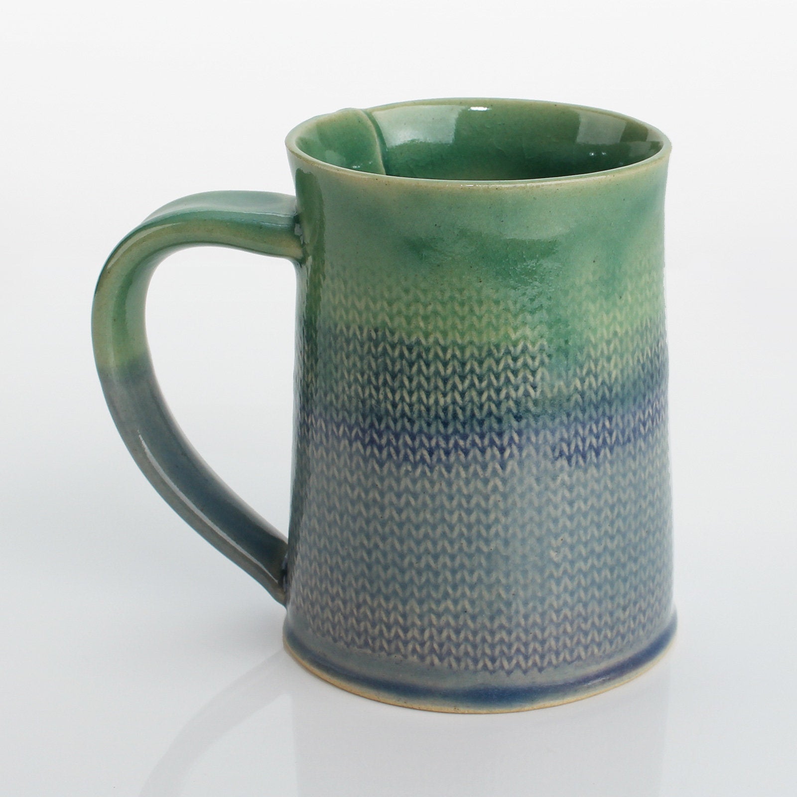 green/dark blue/light blue