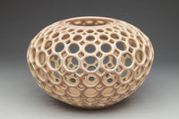 Pierced Tabletop Orb in Blush