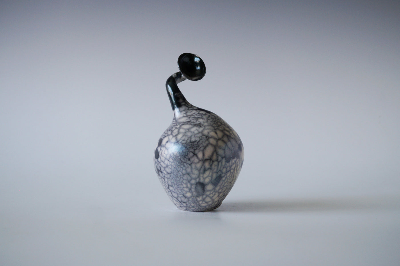 Ceramic Raku Vessel, Naked Raku Firing 5
