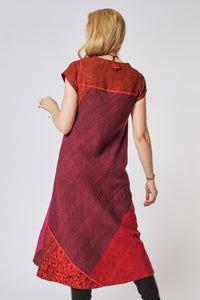 MMTS Holiday 2026 Cap Sleeve Semi Flare Dress