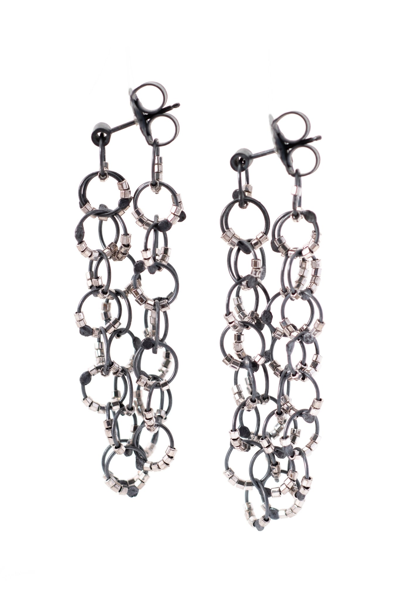 White Gold Beads