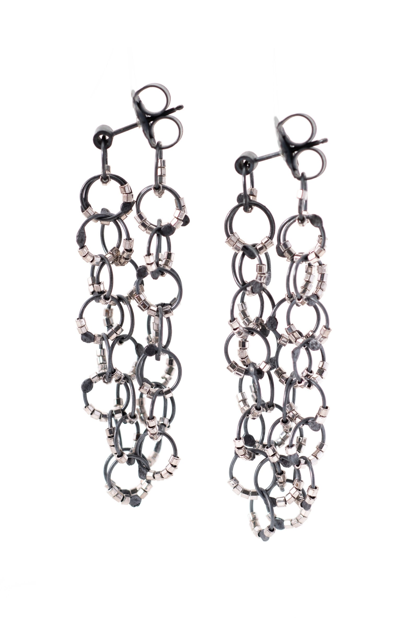 White Gold Beads