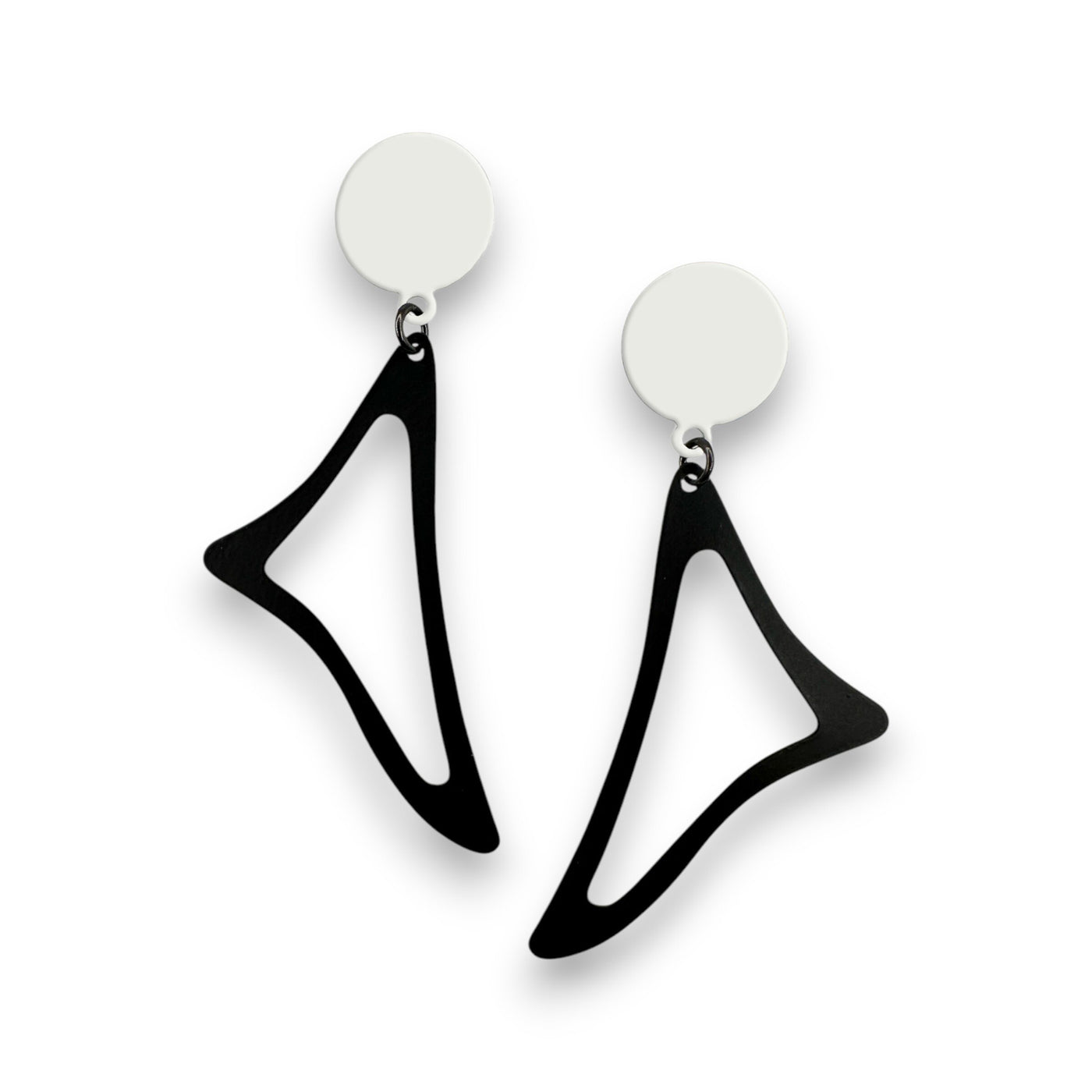 white & black
