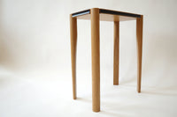 Aviateur Side Table, White Oak