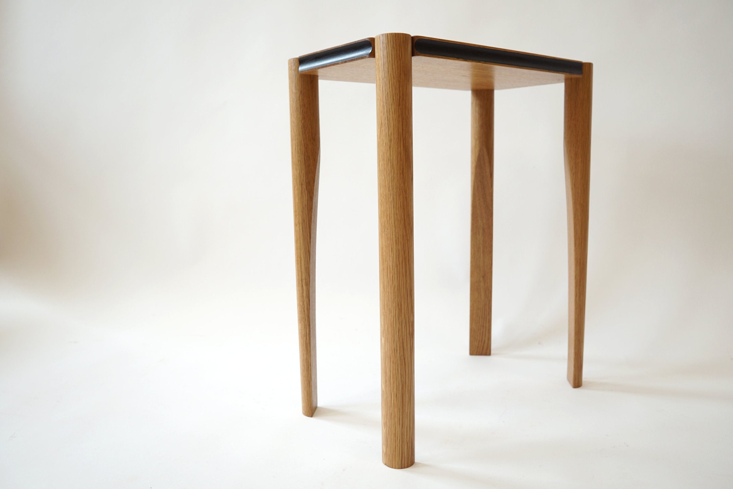 Aviateur Side Table, White Oak