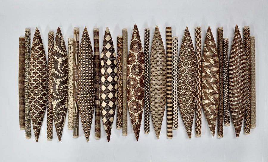 25-piece Wall Installation