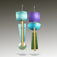 Turquoise, Aqua, Lime & Purple