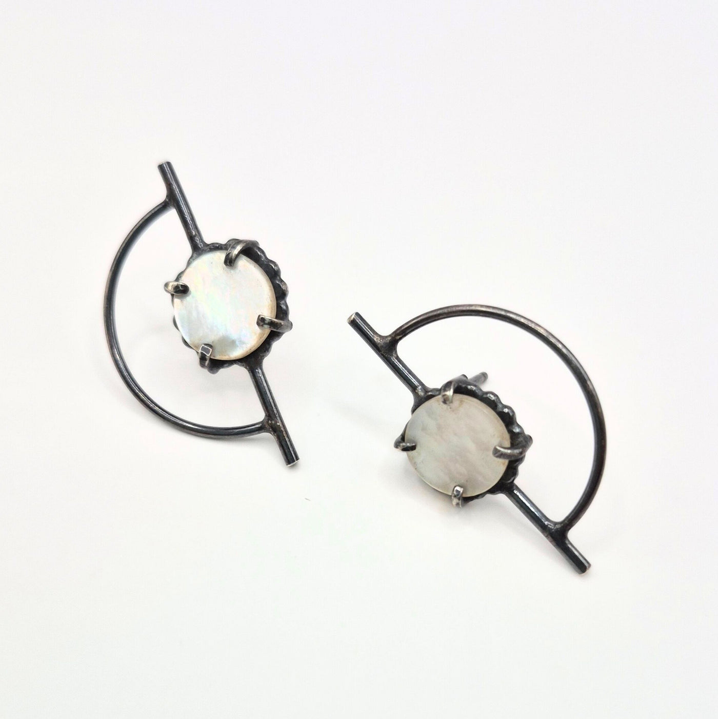 Pearl Orbit Earrings