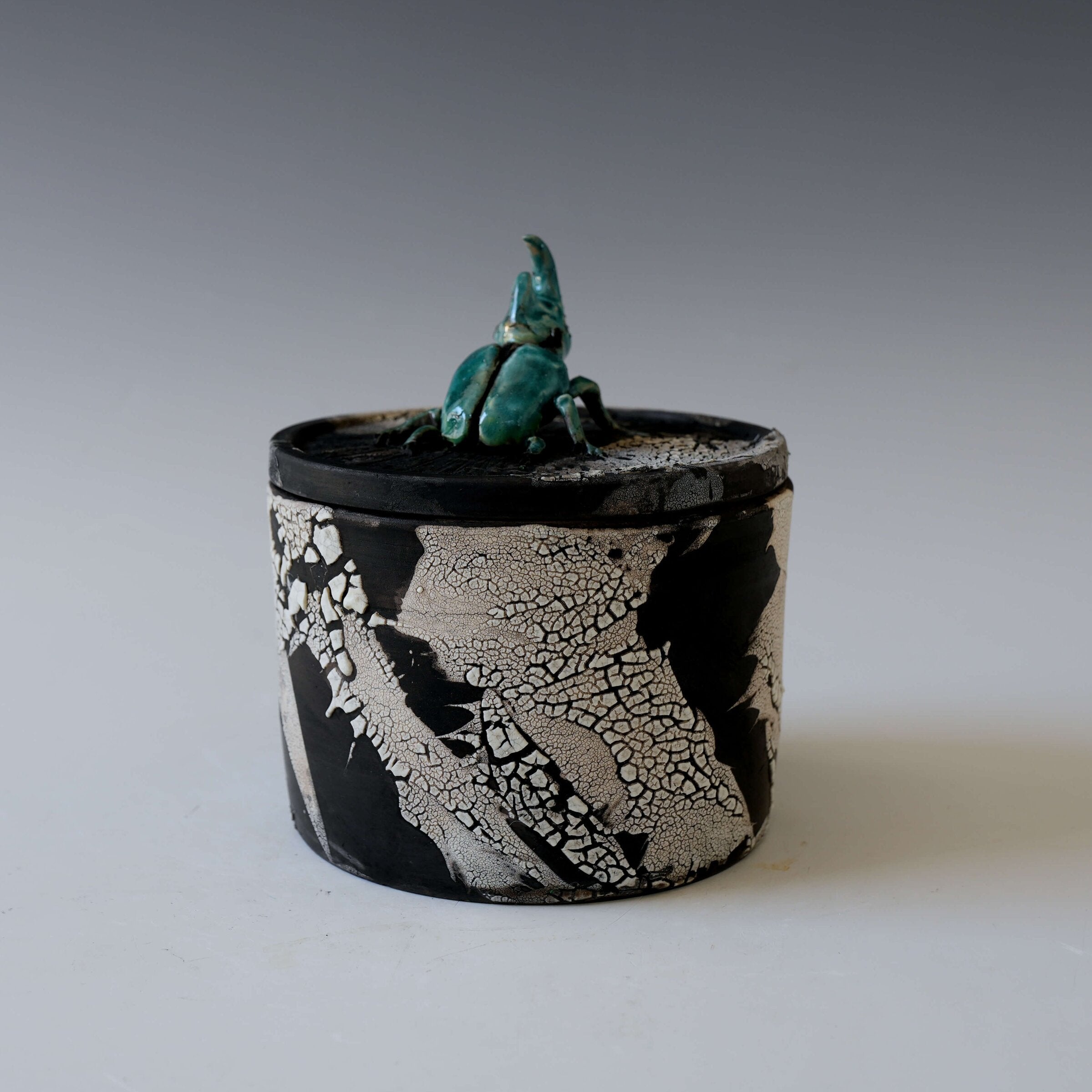 Emerald Whisper Magic Forest Porcelain Vessel