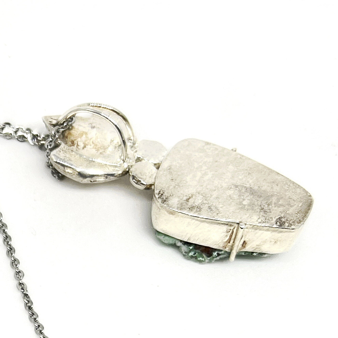 Chrysocolla Druzy Pendant