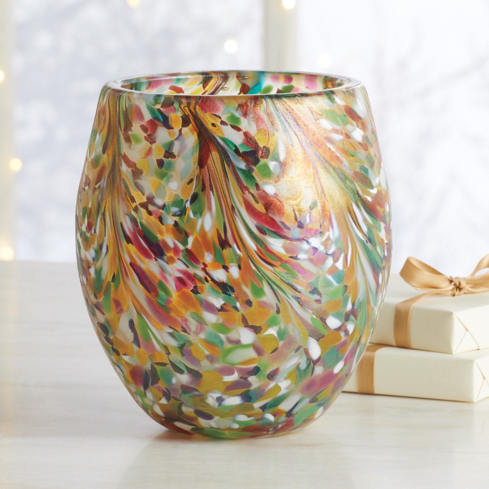 Classic Christmas Vase