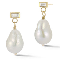 Mana Baroque Pearl Drop Earrings