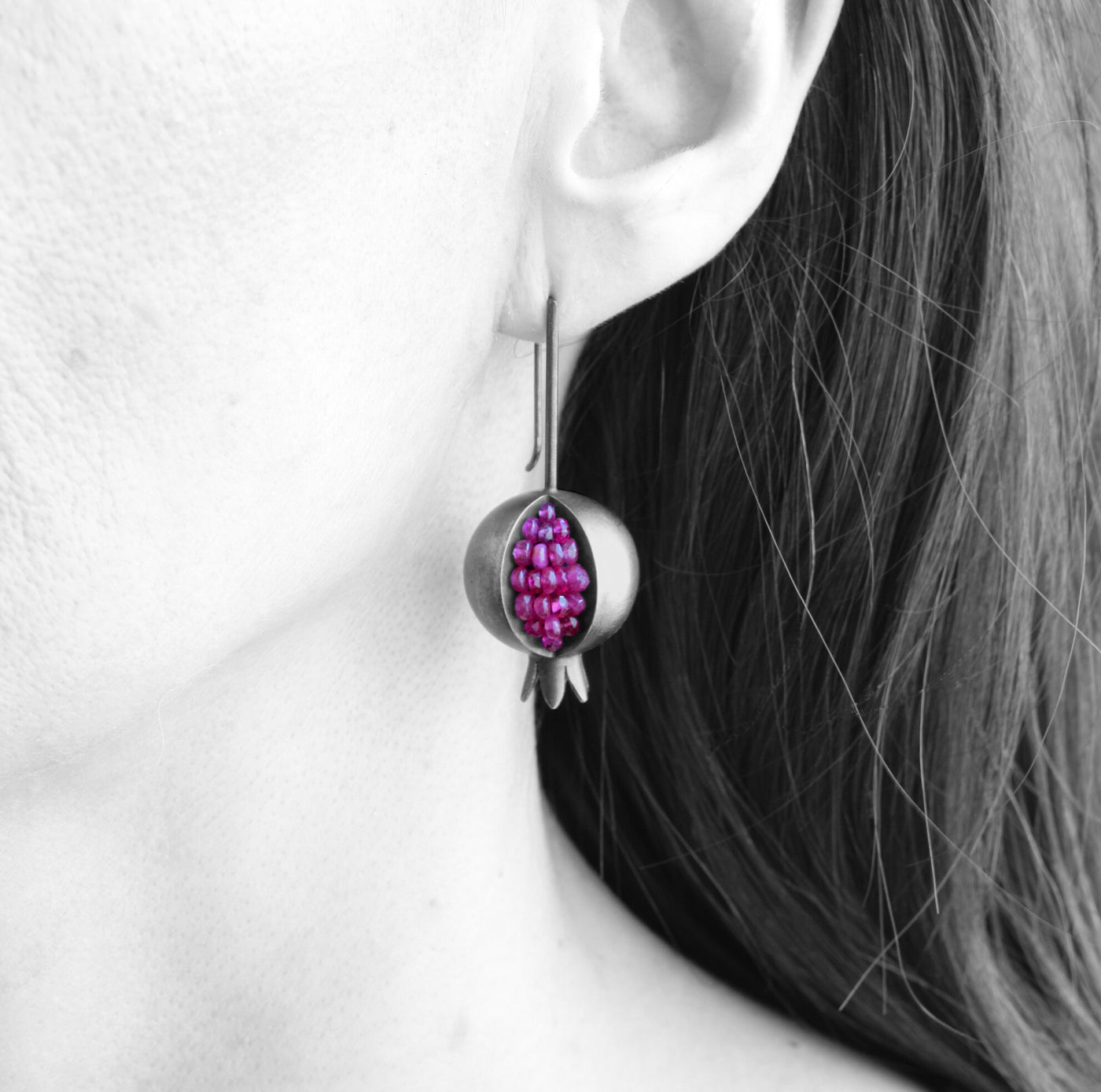 Pomegranate Earrings