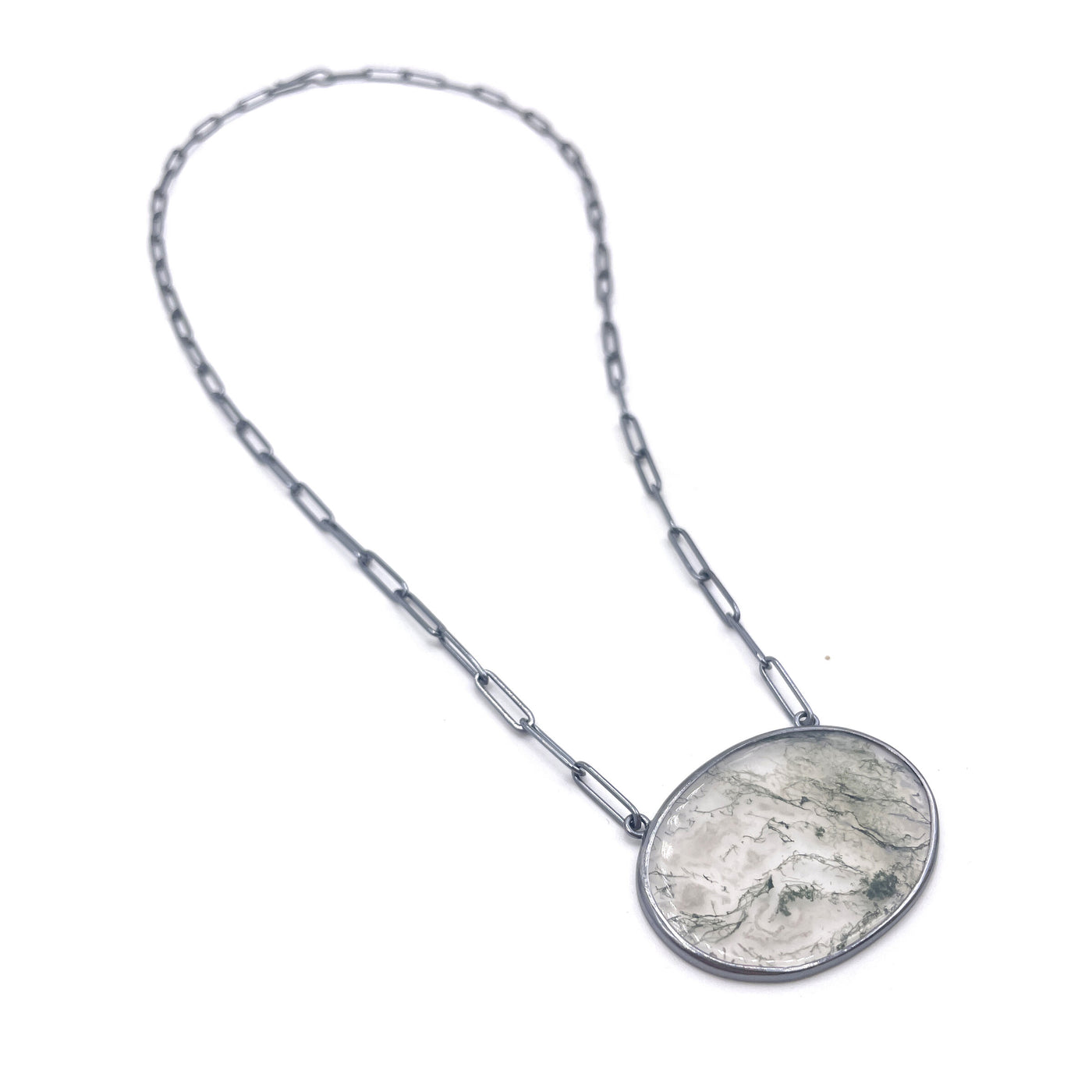 Moss Agate Pendant