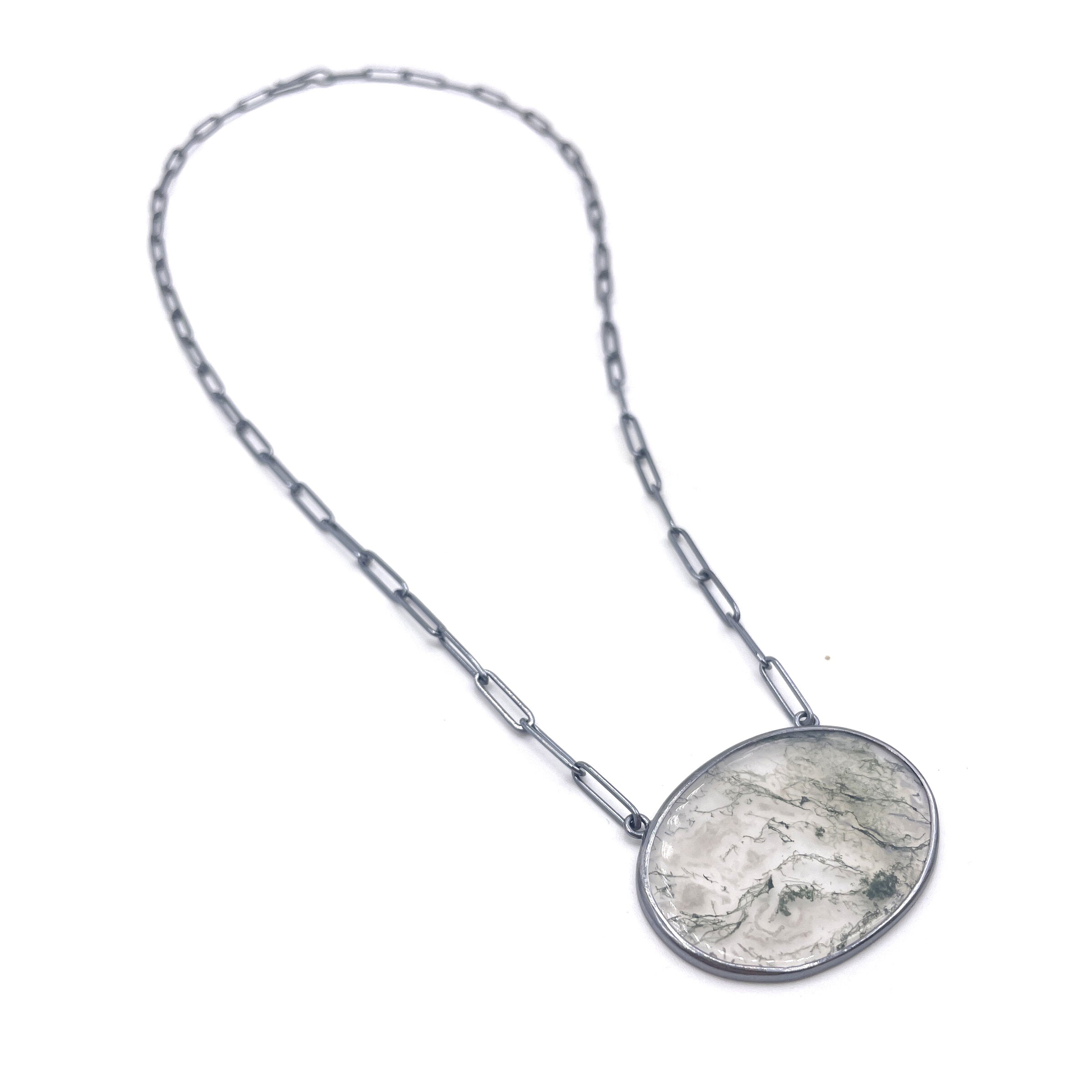 Moss Agate Pendant