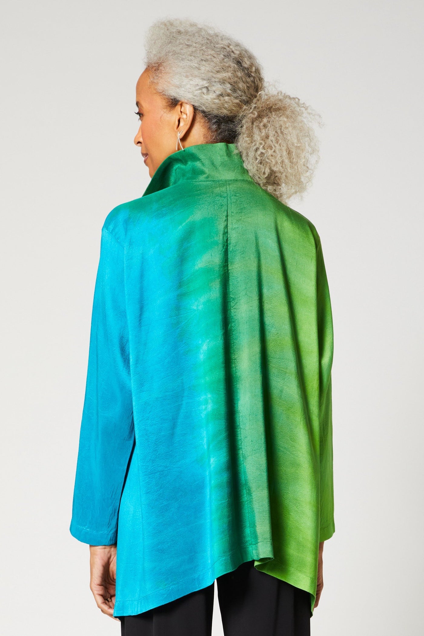 Silk Ombre Shoji Blouse